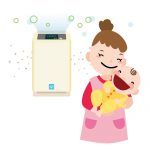 加湿器と空気清浄機!赤ちゃんにまず必要なのはどっち?